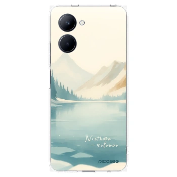 Picasee silikónový prehľadný obal pre Realme C33 (2023) - NOTHERN SILENCE