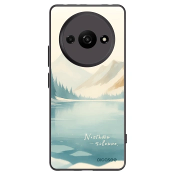 Picasee silikónový čierny obal pre Xiaomi Redmi A3 - NOTHERN SILENCE