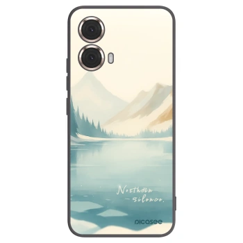 Picasee silikónový čierny obal pre Motorola Moto G85 - NOTHERN SILENCE