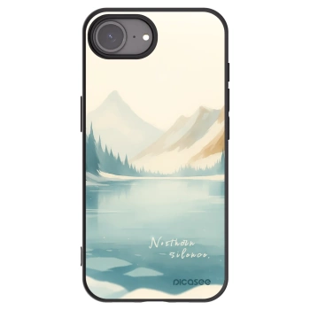 Picasee silikónový čierny obal pre Apple iPhone 16e - NOTHERN SILENCE