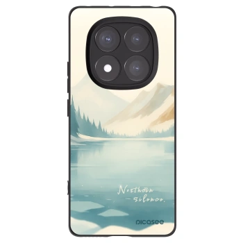 Picasee silikónový čierny obal pre Xiaomi Redmi Note 14 Pro 5G - NOTHERN SILENCE