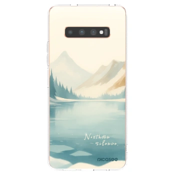 Picasee silikónový prehľadný obal pre Samsung Galaxy S10 Plus G975 - NOTHERN SILENCE