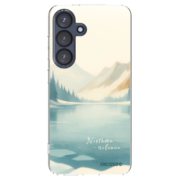 Picasee silikónový prehľadný obal pre Samsung Galaxy S25 5G - NOTHERN SILENCE