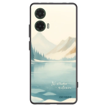 Picasee silikónový čierny obal pre Motorola Moto G35 5G - NOTHERN SILENCE