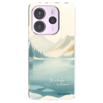 Picasee silikónový prehľadný obal pre Xiaomi Redmi Note 14 4G - NOTHERN SILENCE