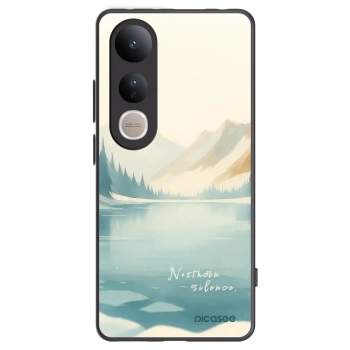 Picasee silikónový čierny obal pre Vivo V50 Lite 5G - NOTHERN SILENCE