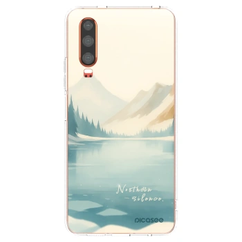 Picasee silikónový prehľadný obal pre Huawei P30 - NOTHERN SILENCE