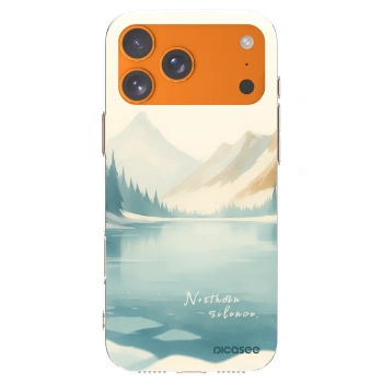 Picasee silikónový prehľadný obal pre Apple iPhone 17 Pro Max - NOTHERN SILENCE