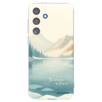 Picasee silikónový prehľadný obal pre Samsung Galaxy S25 FE 5G - NOTHERN SILENCE