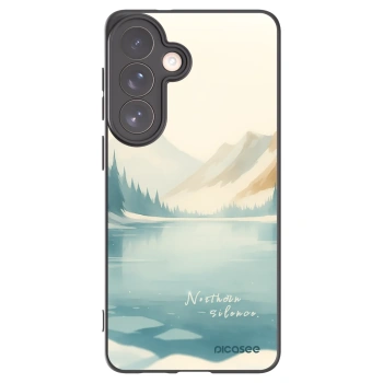 Picasee silikónový čierny obal pre Samsung Galaxy S26+ - NOTHERN SILENCE