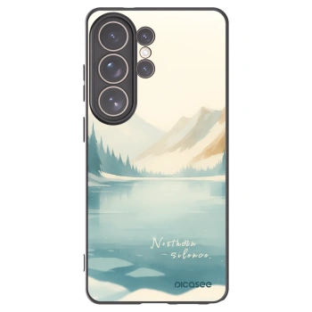 Picasee silikónový čierny obal pre Samsung Galaxy S26 Ultra - NOTHERN SILENCE