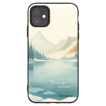 Picasee silikónový čierny obal pre Apple iPhone 11 - NOTHERN SILENCE