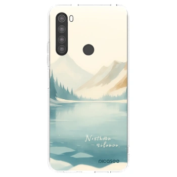 Picasee silikónový prehľadný obal pre Xiaomi Redmi Note 8 - NOTHERN SILENCE