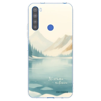 Picasee silikónový prehľadný obal pre Xiaomi Redmi Note 8T - NOTHERN SILENCE