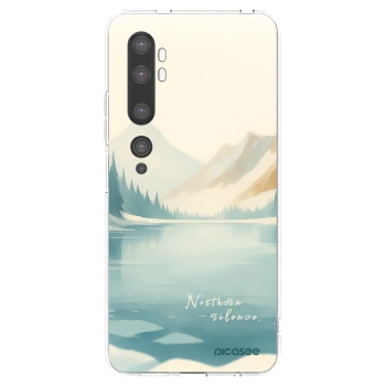 Picasee silikónový prehľadný obal pre Xiaomi Mi Note 10 (Pro) - NOTHERN SILENCE