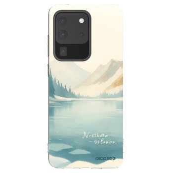 Picasee silikónový prehľadný obal pre Samsung Galaxy S20 Ultra 5G G988F - NOTHERN SILENCE
