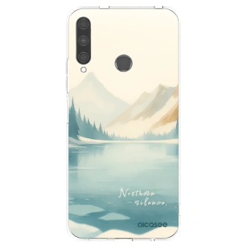 Picasee silikónový prehľadný obal pre Huawei P40 Lite E - NOTHERN SILENCE