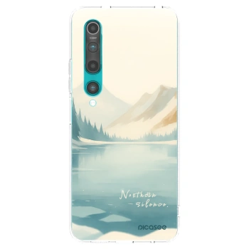 Picasee silikónový prehľadný obal pre Xiaomi Mi 10 - NOTHERN SILENCE