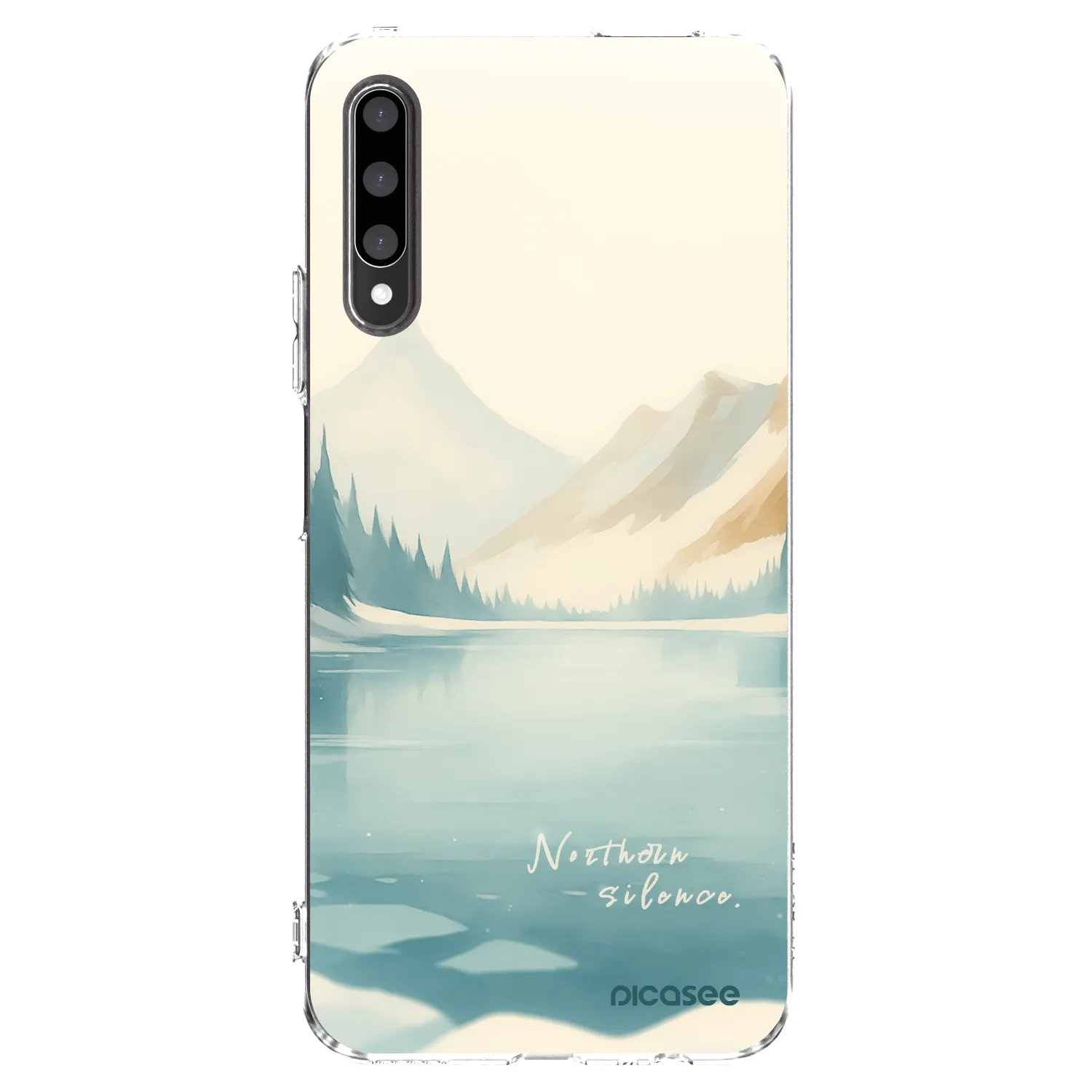 Picasee silikónový prehľadný obal pre Honor 9X Pro - NOTHERN SILENCE