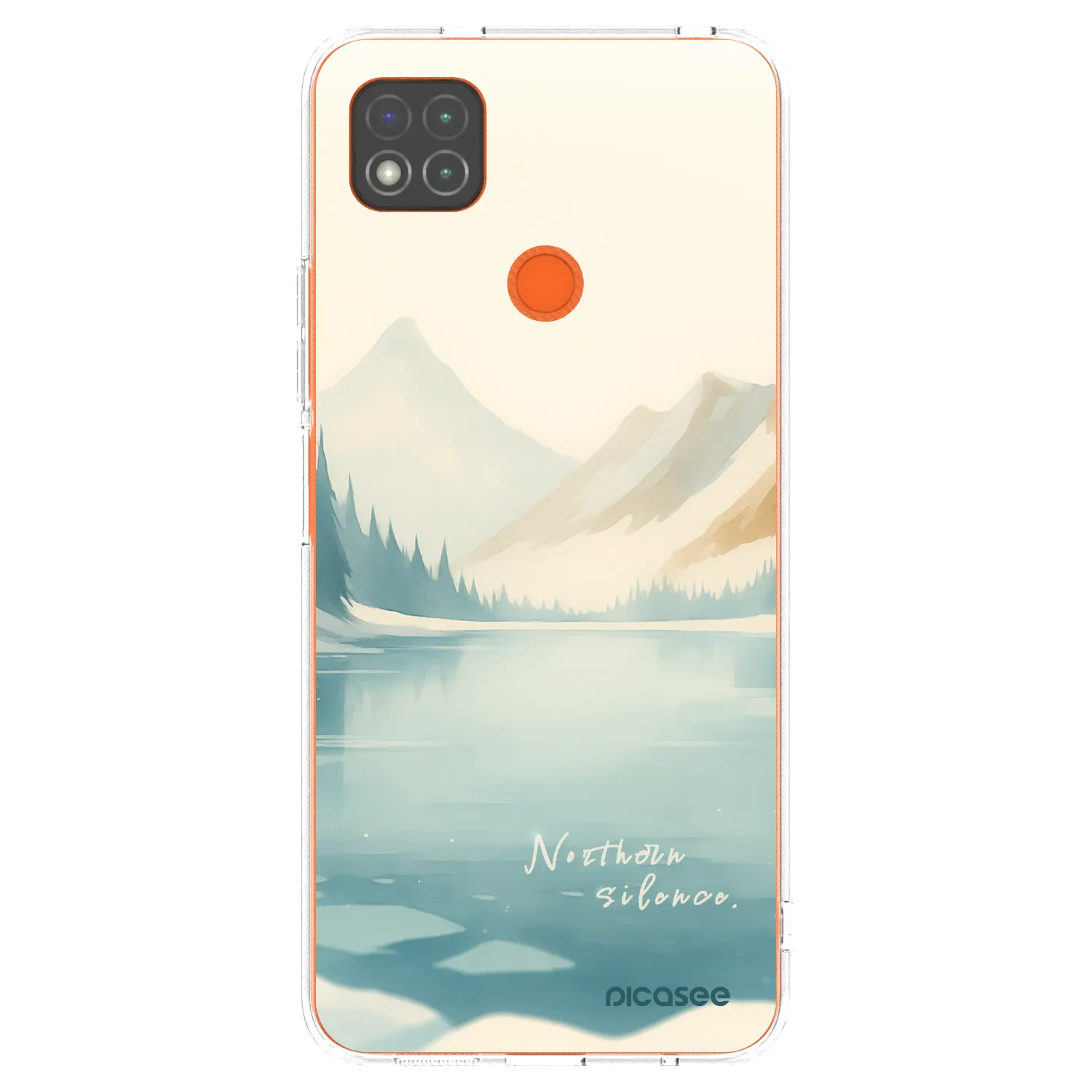 Picasee silikónový prehľadný obal pre Xiaomi Redmi 9C - NOTHERN SILENCE