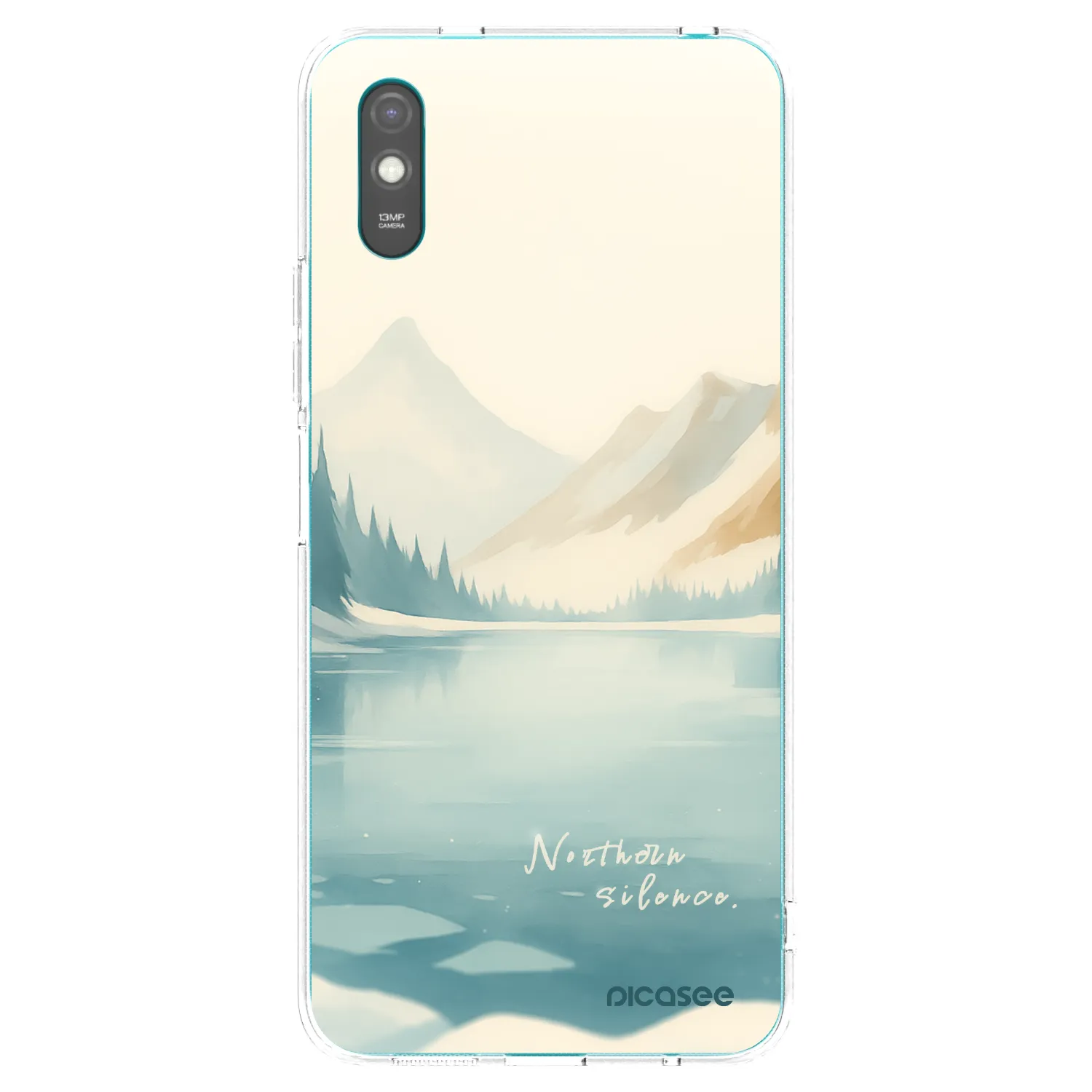 Picasee silikónový prehľadný obal pre Xiaomi Redmi 9A - NOTHERN SILENCE