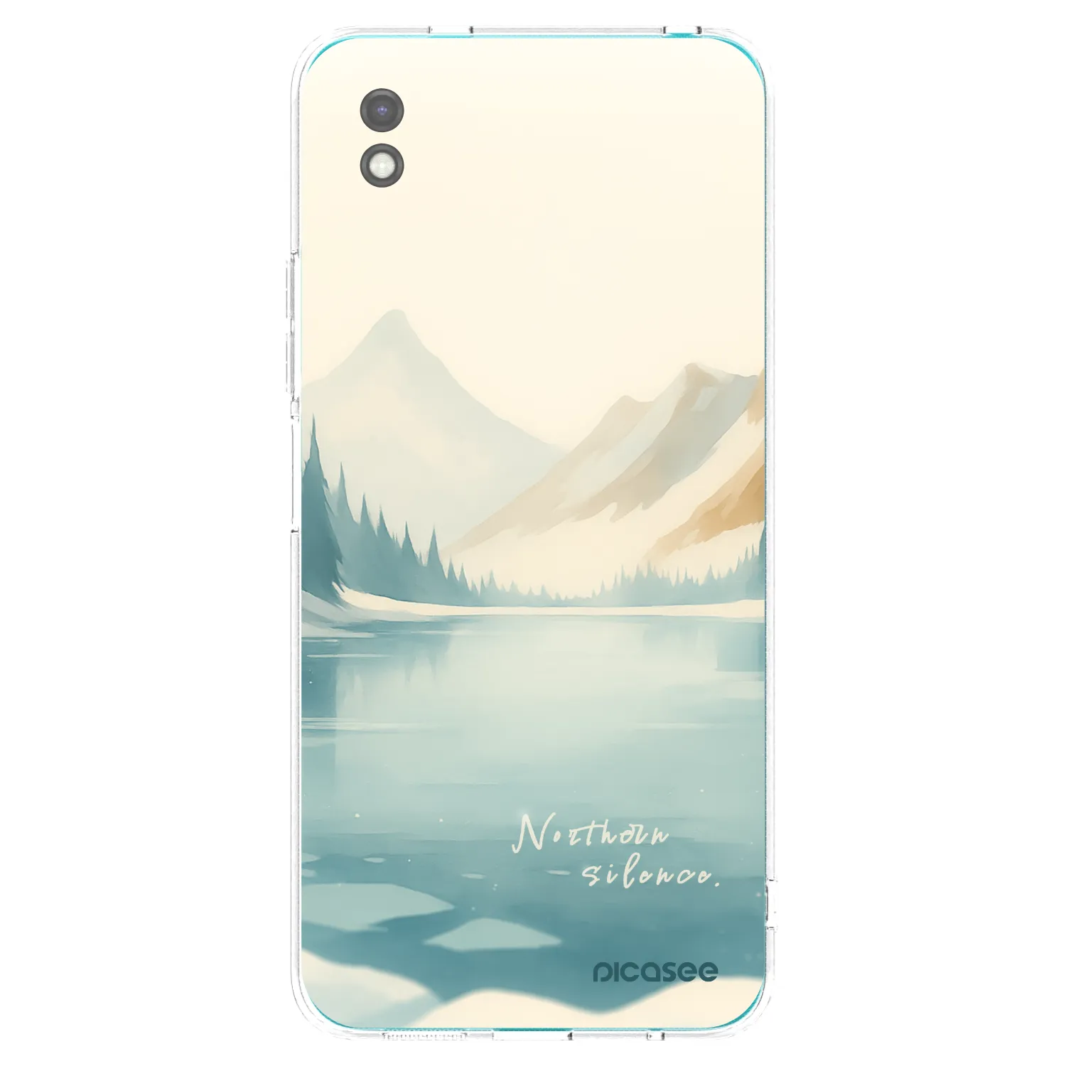 Picasee silikónový čierny obal pre Xiaomi Redmi 9A - NOTHERN SILENCE