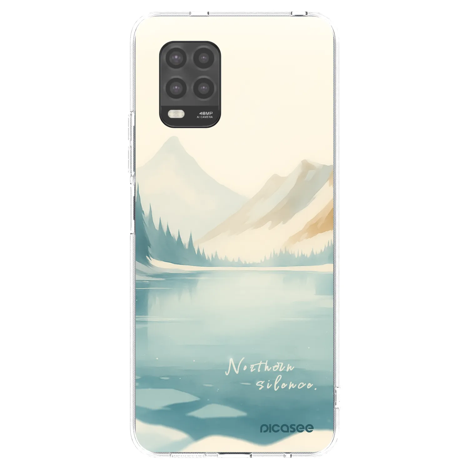 Silikónový prehľadný obal pre Xiaomi Mi 10 Lite - NOTHERN SILENCE