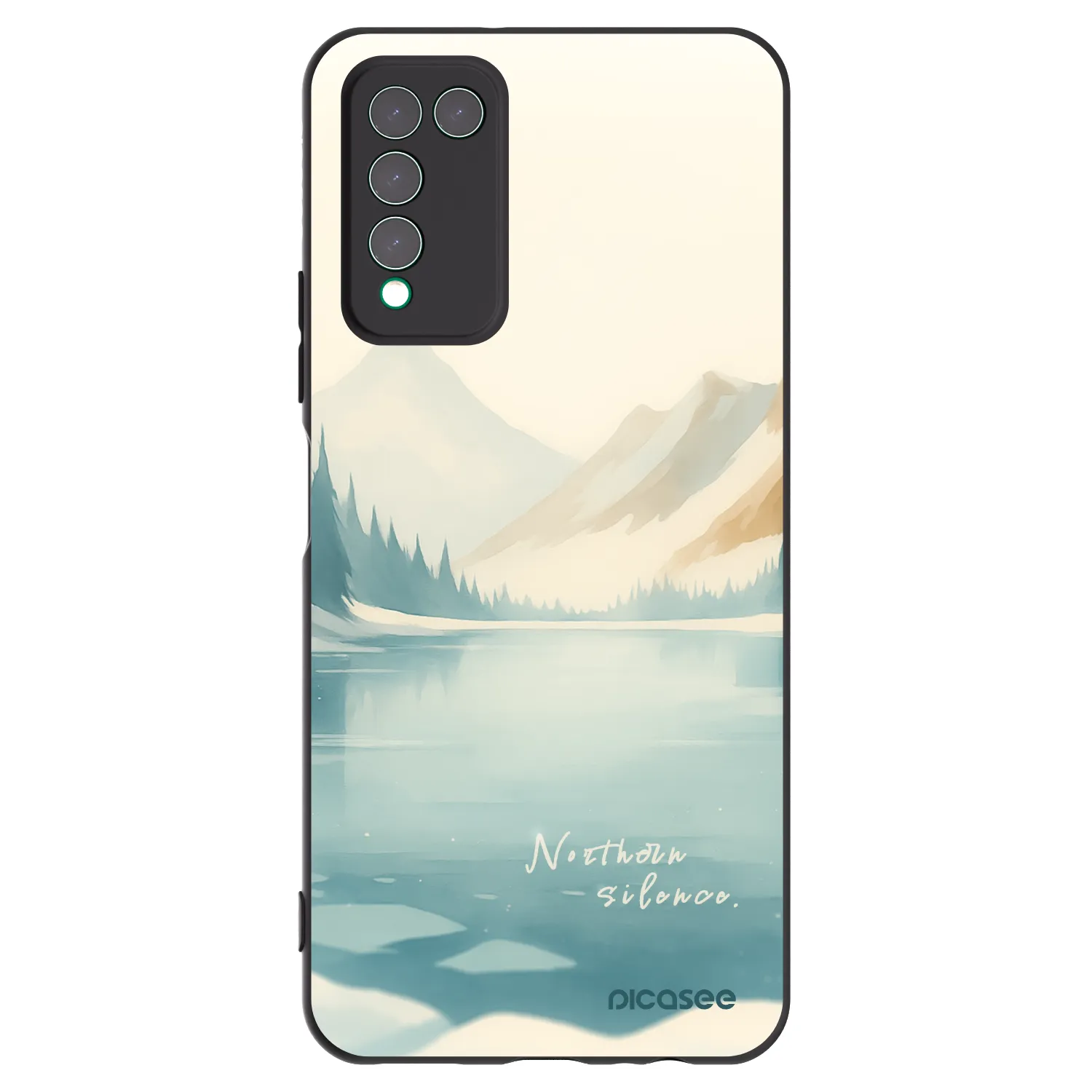 Picasee silikónový čierny obal pre Honor 10X Lite - NOTHERN SILENCE