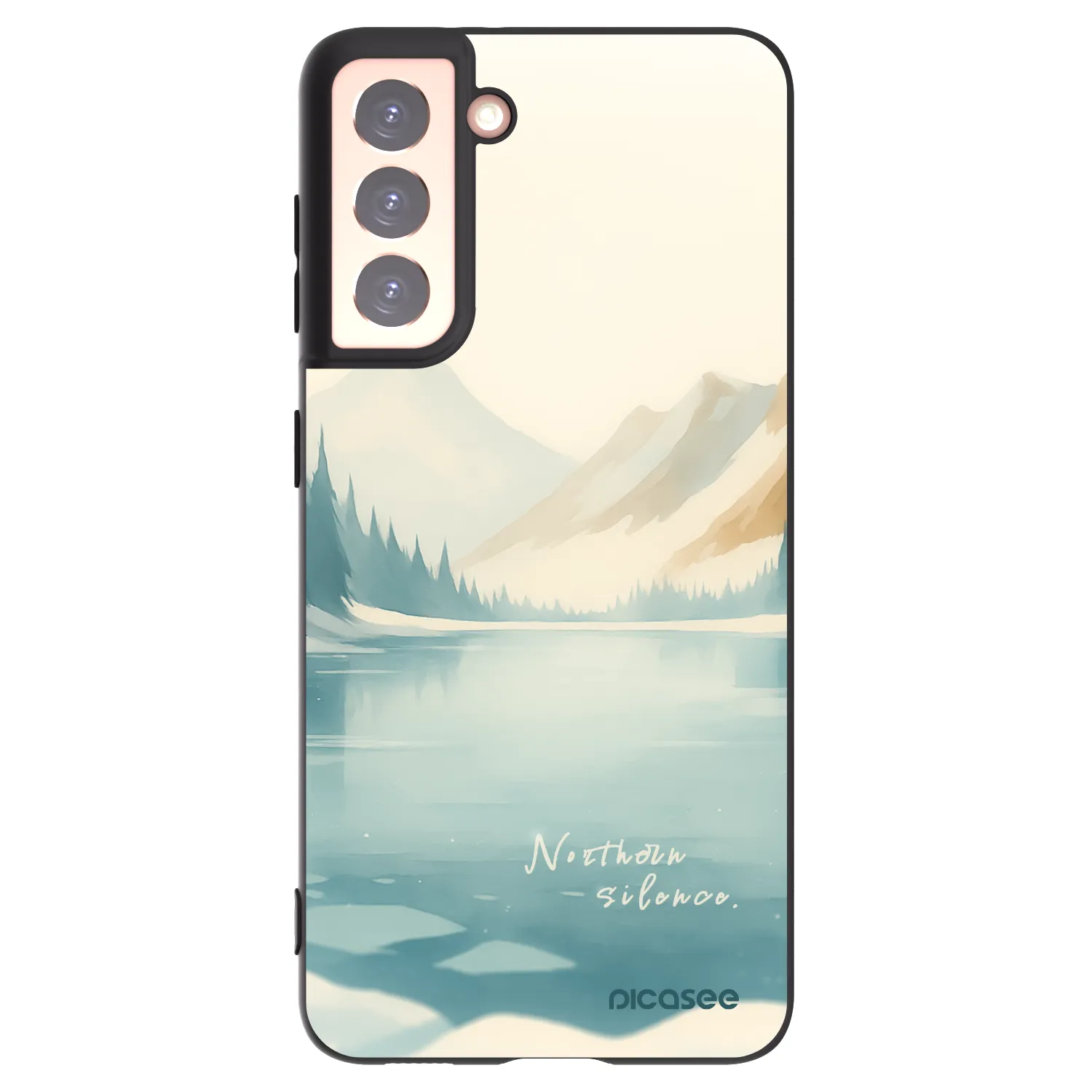 Silikónový čierny obal pre Samsung Galaxy S21 5G G991B - NOTHERN SILENCE