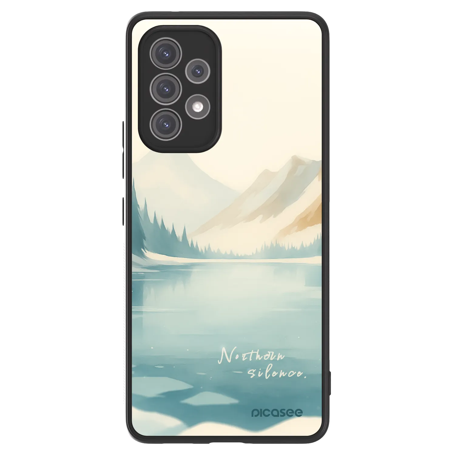 Picasee ULTIMATE CASE pro Samsung Galaxy A52 5G A525F - NOTHERN SILENCE