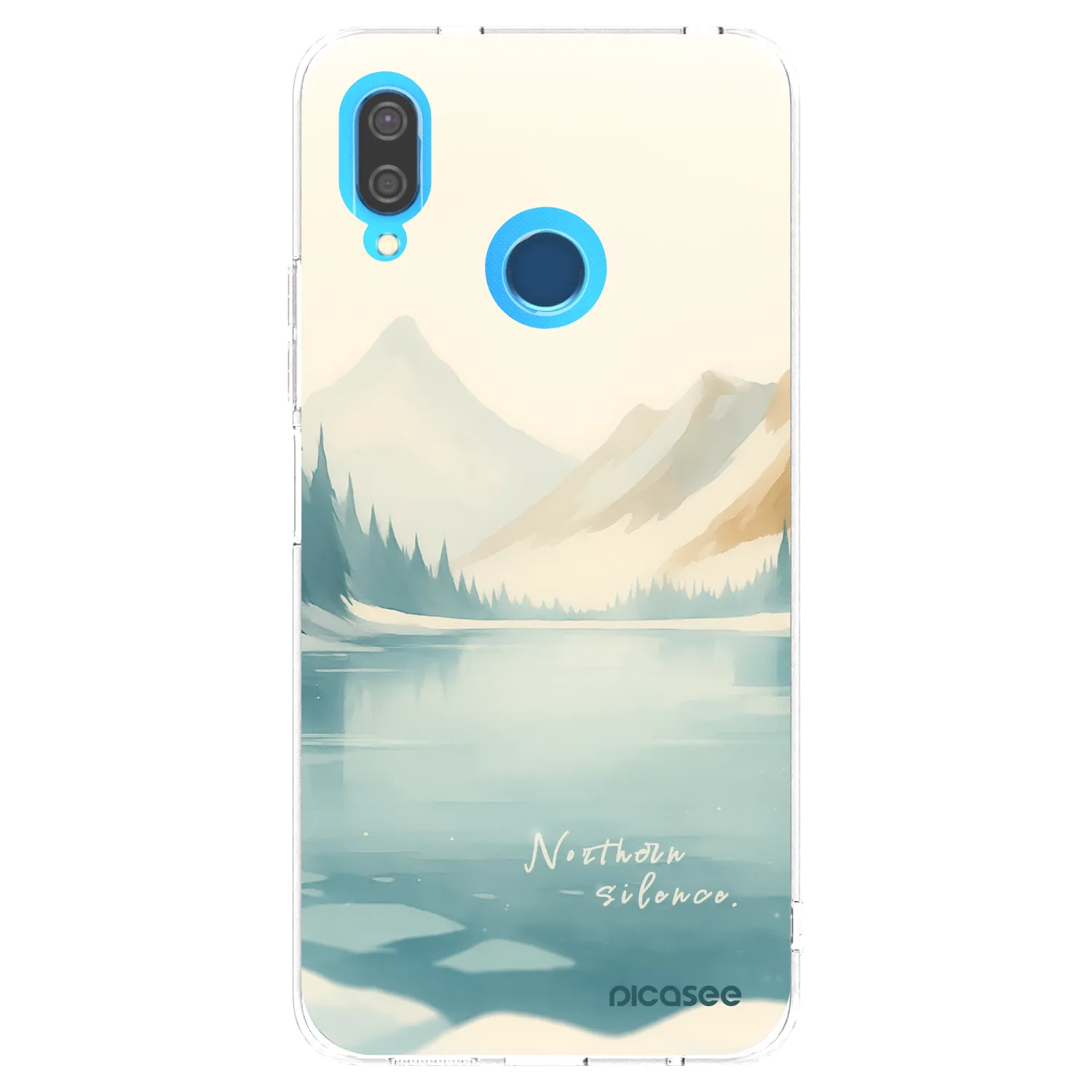 Silikónový prehľadný obal pre Huawei P20 Lite - NOTHERN SILENCE