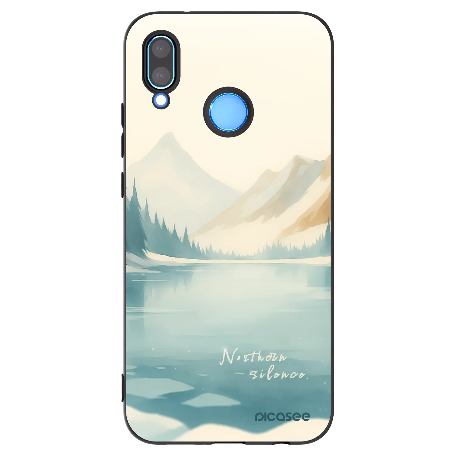 Picasee silikónový čierny obal pre Huawei Mate 40 Pro - NOTHERN SILENCE