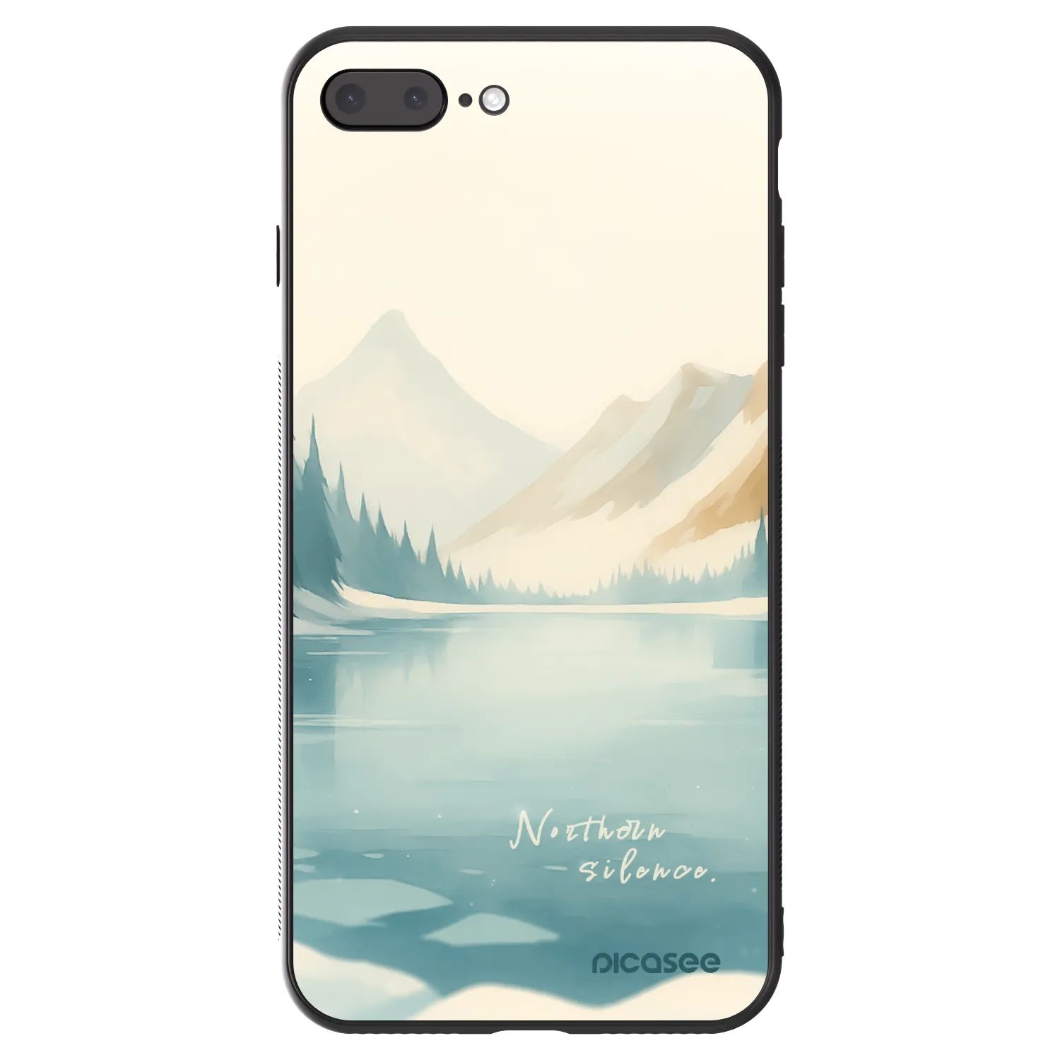 Picasee ULTIMATE CASE pro Apple iPhone 8 Plus - NOTHERN SILENCE