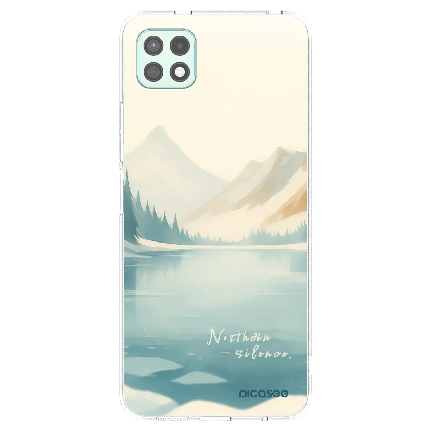 Picasee silikónový prehľadný obal pre Samsung Galaxy A22 A226B 5G - NOTHERN SILENCE