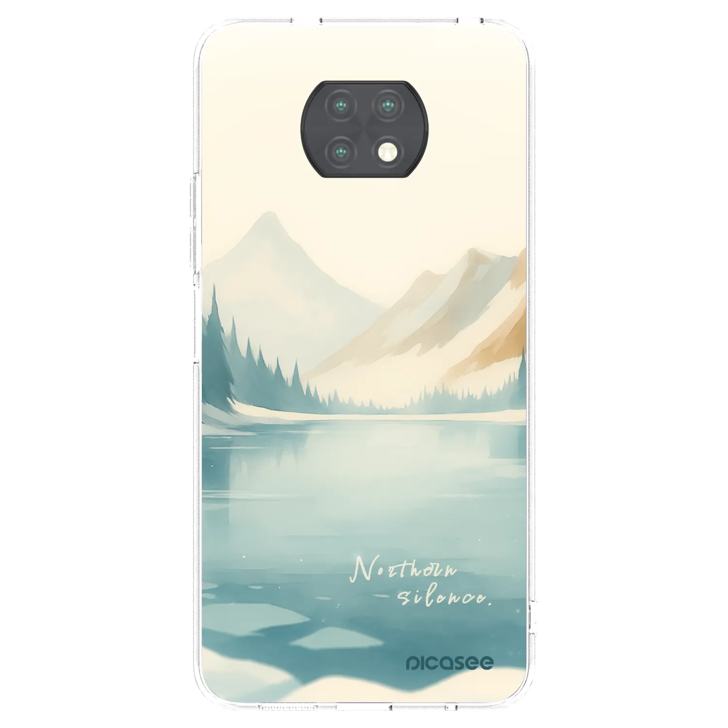 Silikónový prehľadný obal pre Xiaomi Redmi Note 9T - NOTHERN SILENCE