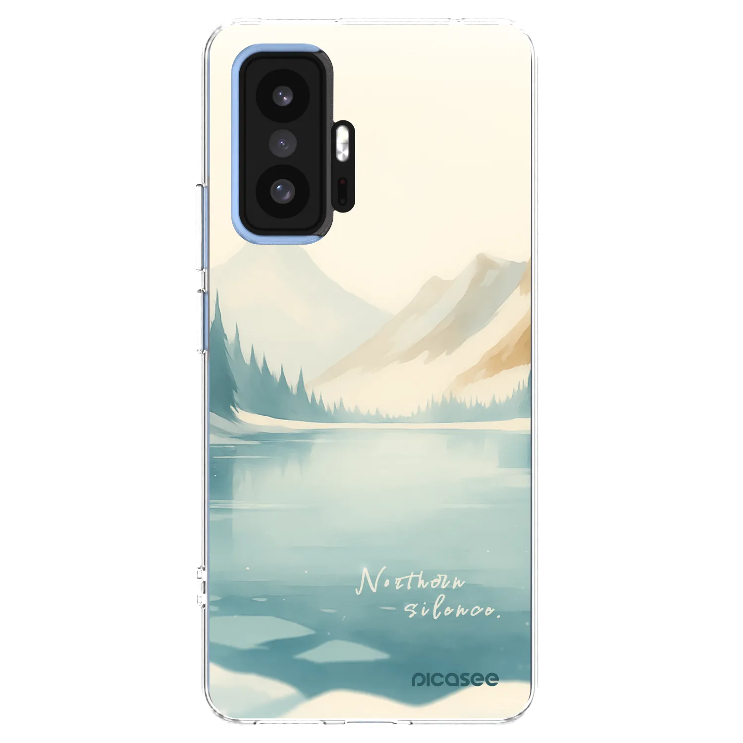 Picasee silikónový prehľadný obal pre Xiaomi 11T - NOTHERN SILENCE
