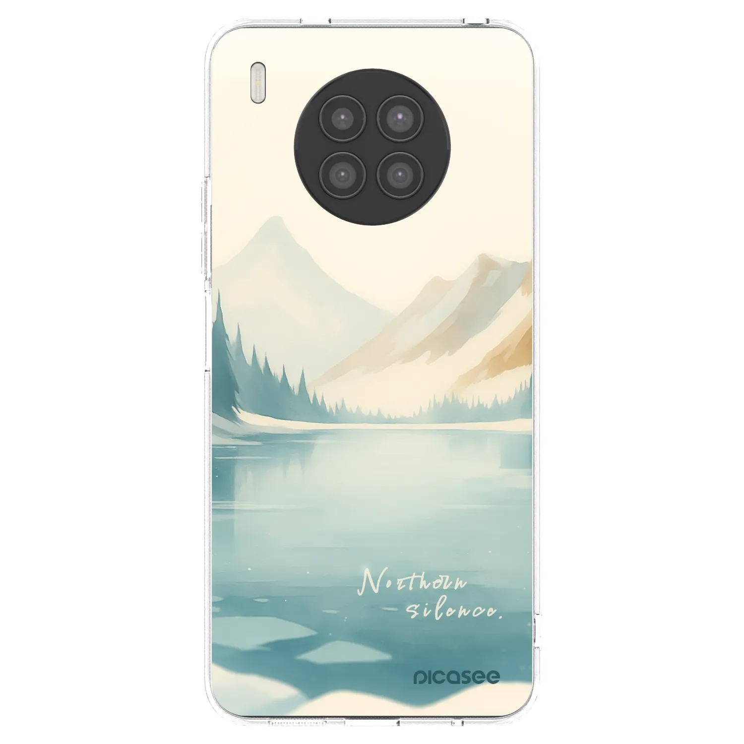 Picasee silikónový prehľadný obal pre Huawei Nova 8i - NOTHERN SILENCE