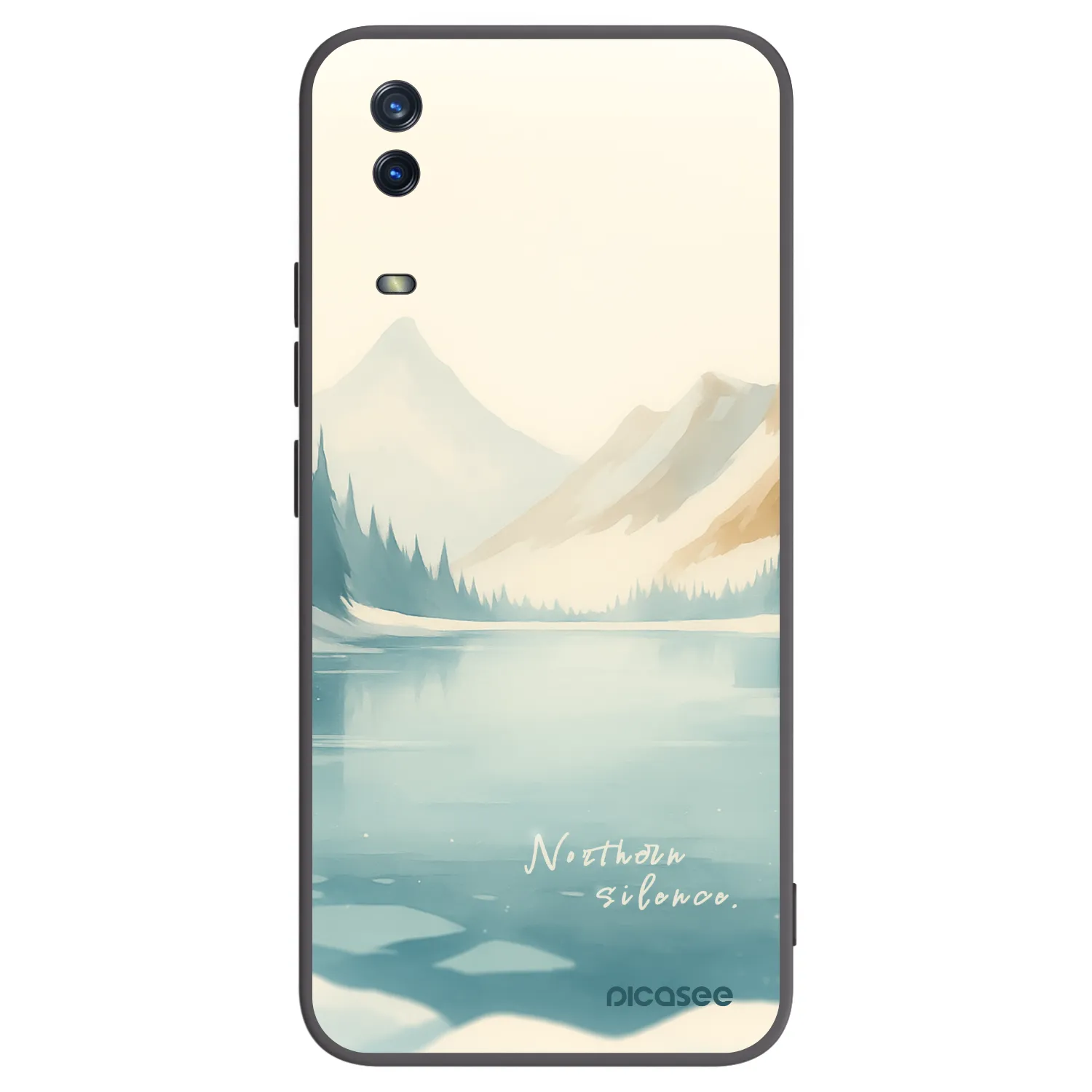 Picasee silikónový čierny obal pre Vivo Y11s - NOTHERN SILENCE