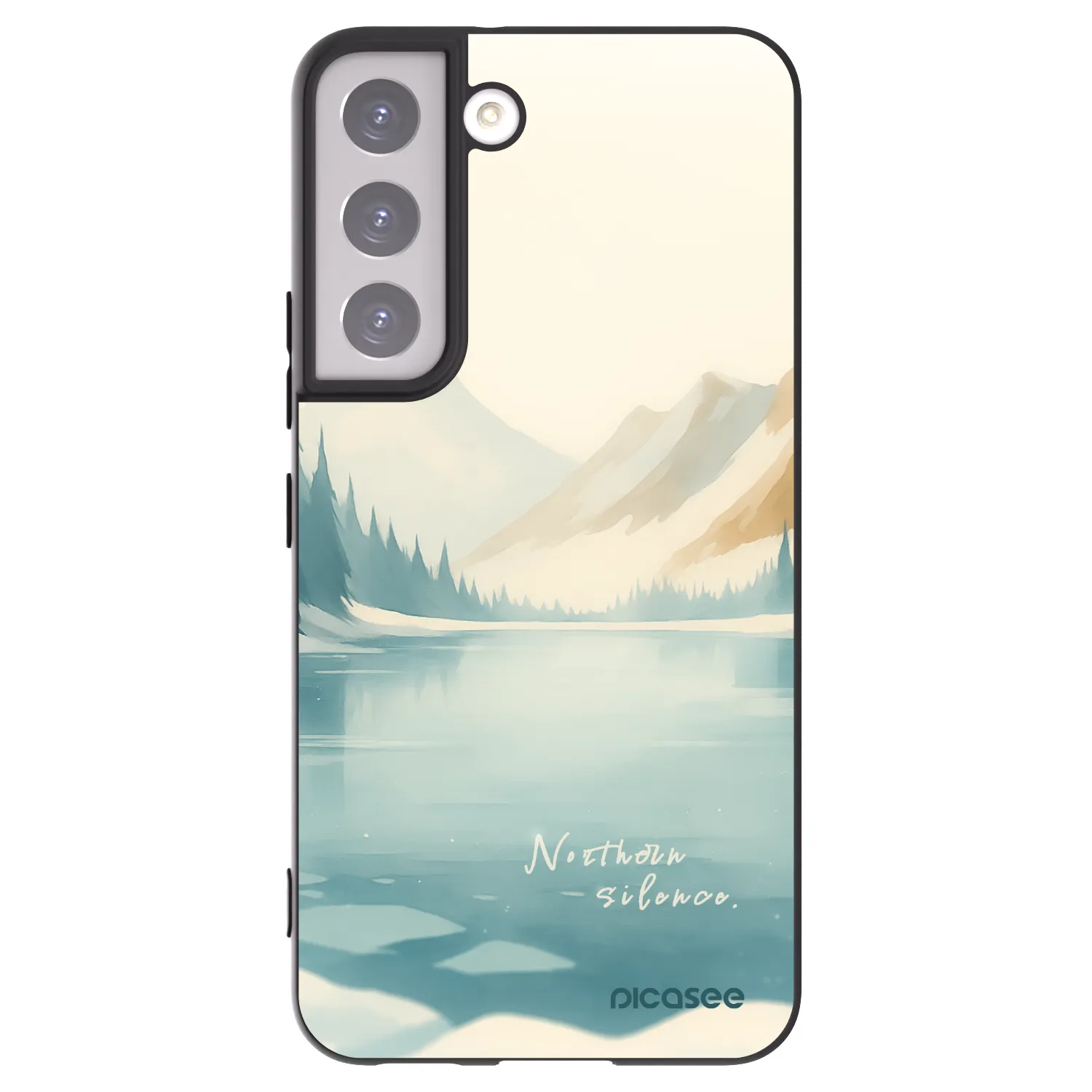 Silikónový čierny obal pre Samsung Galaxy S22 5G - NOTHERN SILENCE