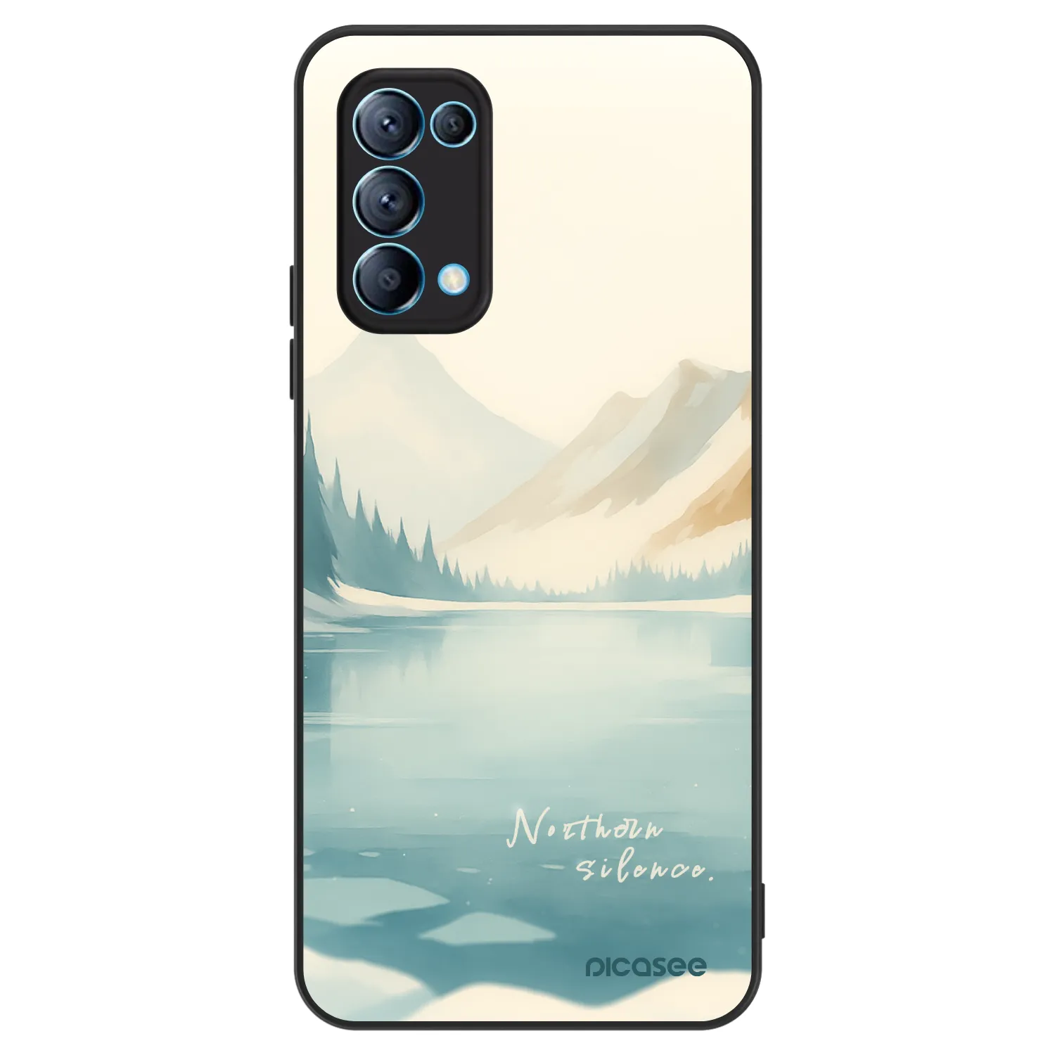Picasee ULTIMATE CASE pro OPPO A16s - NOTHERN SILENCE