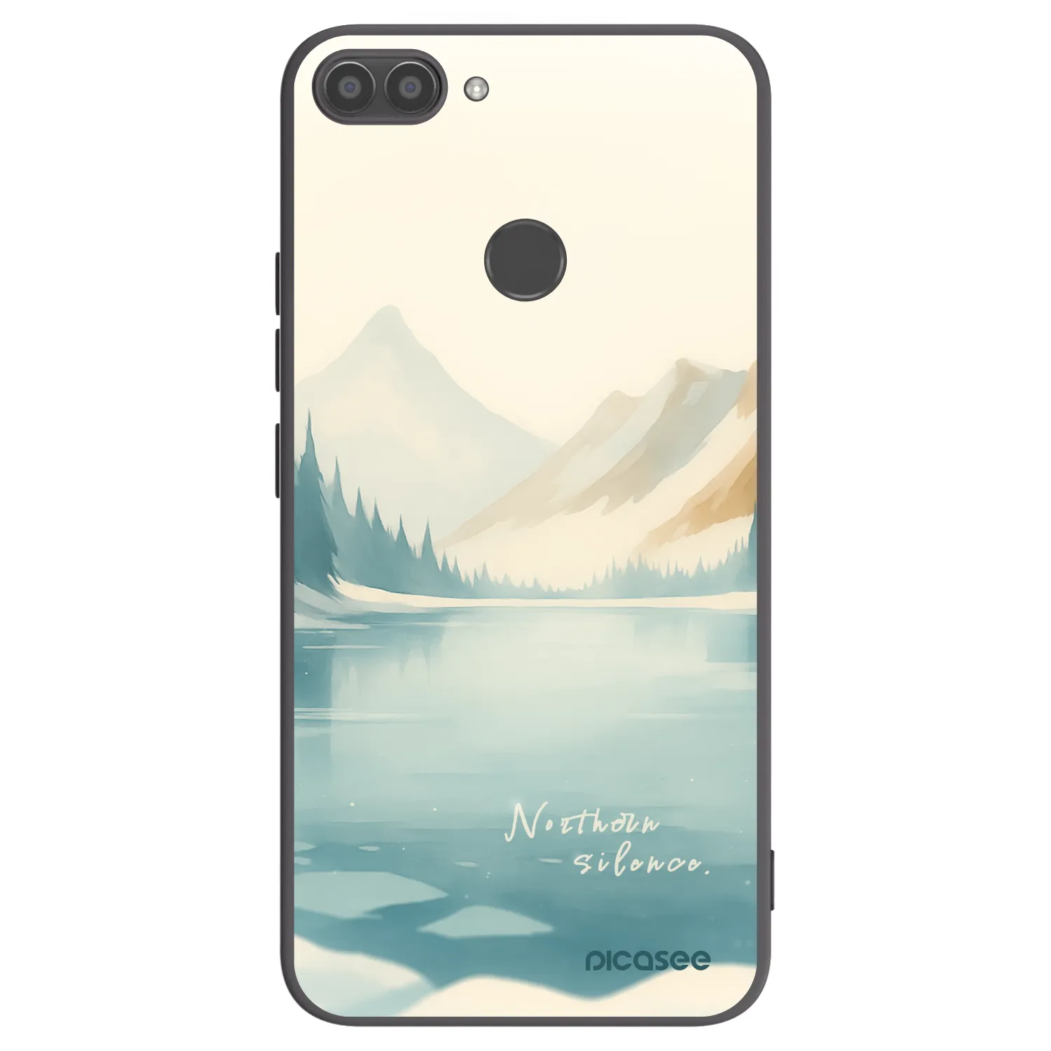 Picasee silikónový čierny obal pre Huawei P Smart - NOTHERN SILENCE