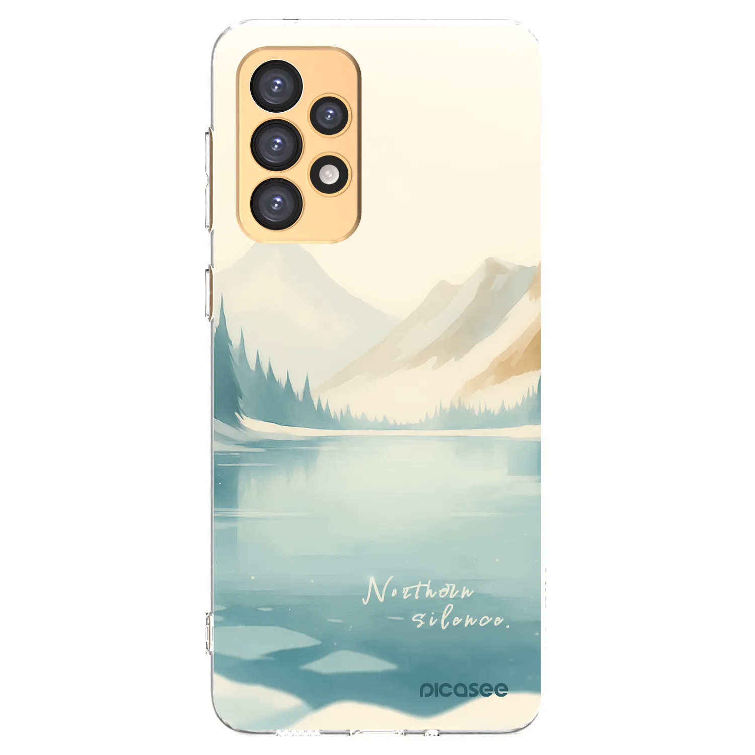 Picasee silikónový prehľadný obal pre Samsung Galaxy A33 5G A336 - NOTHERN SILENCE
