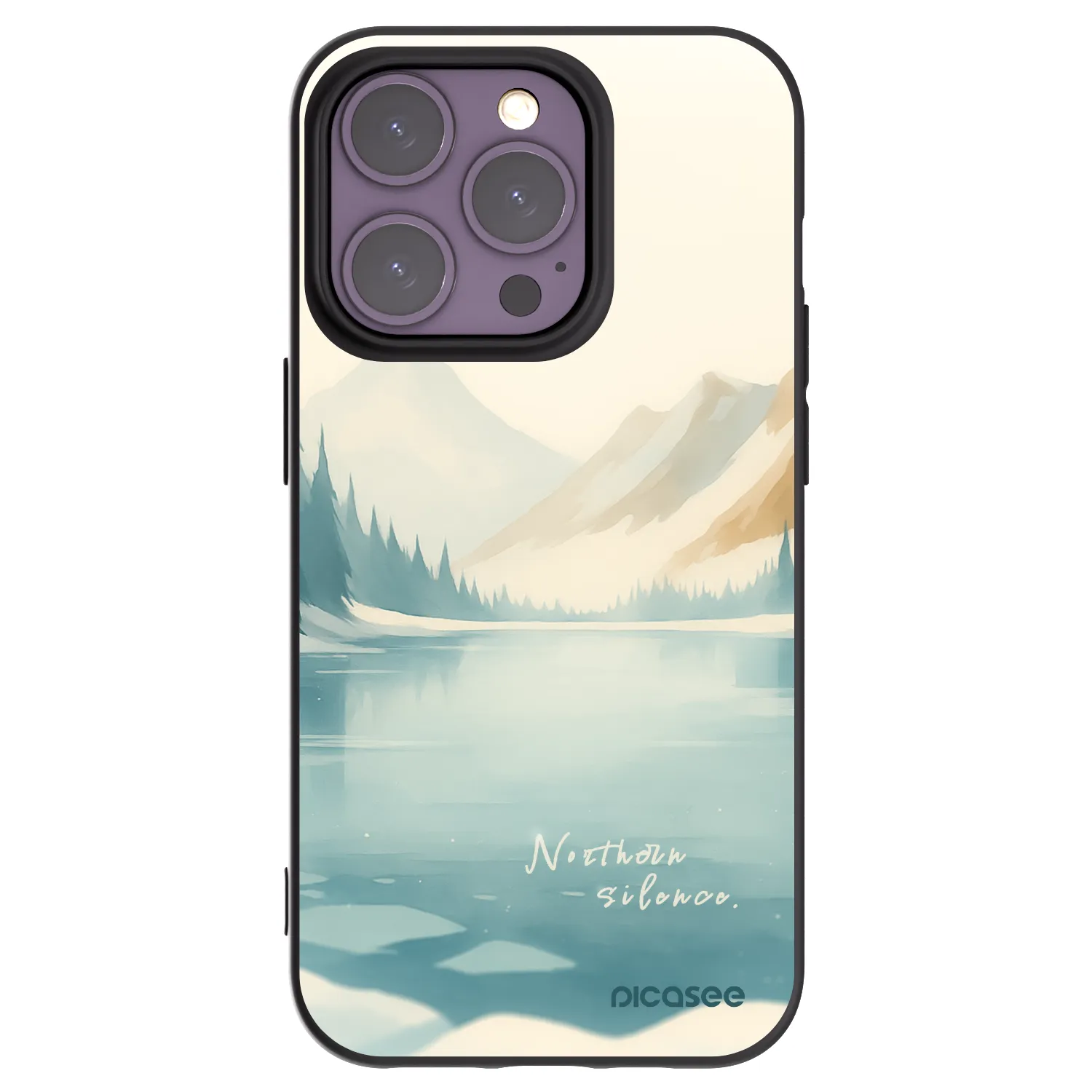 Silikónový čierny obal pre Apple iPhone 14 Pro - NOTHERN SILENCE