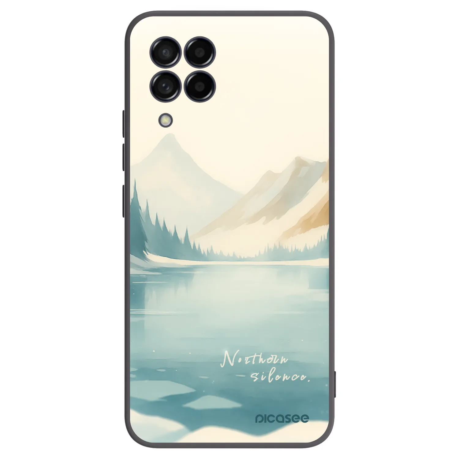 Picasee silikónový čierny obal pre Samsung Galaxy M53 5G - NOTHERN SILENCE