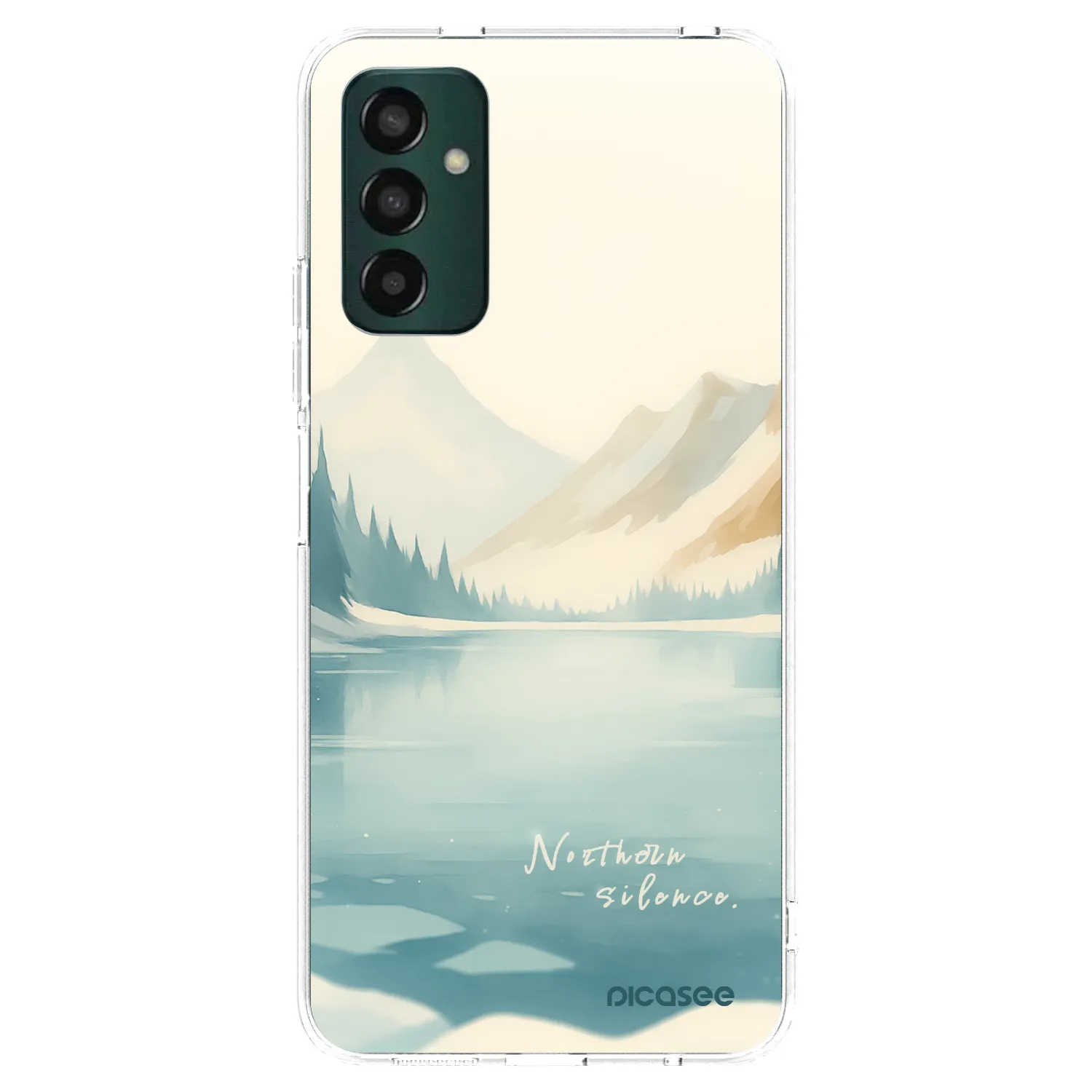 Picasee silikónový prehľadný obal pre Samsung Galaxy M23 5G - NOTHERN SILENCE