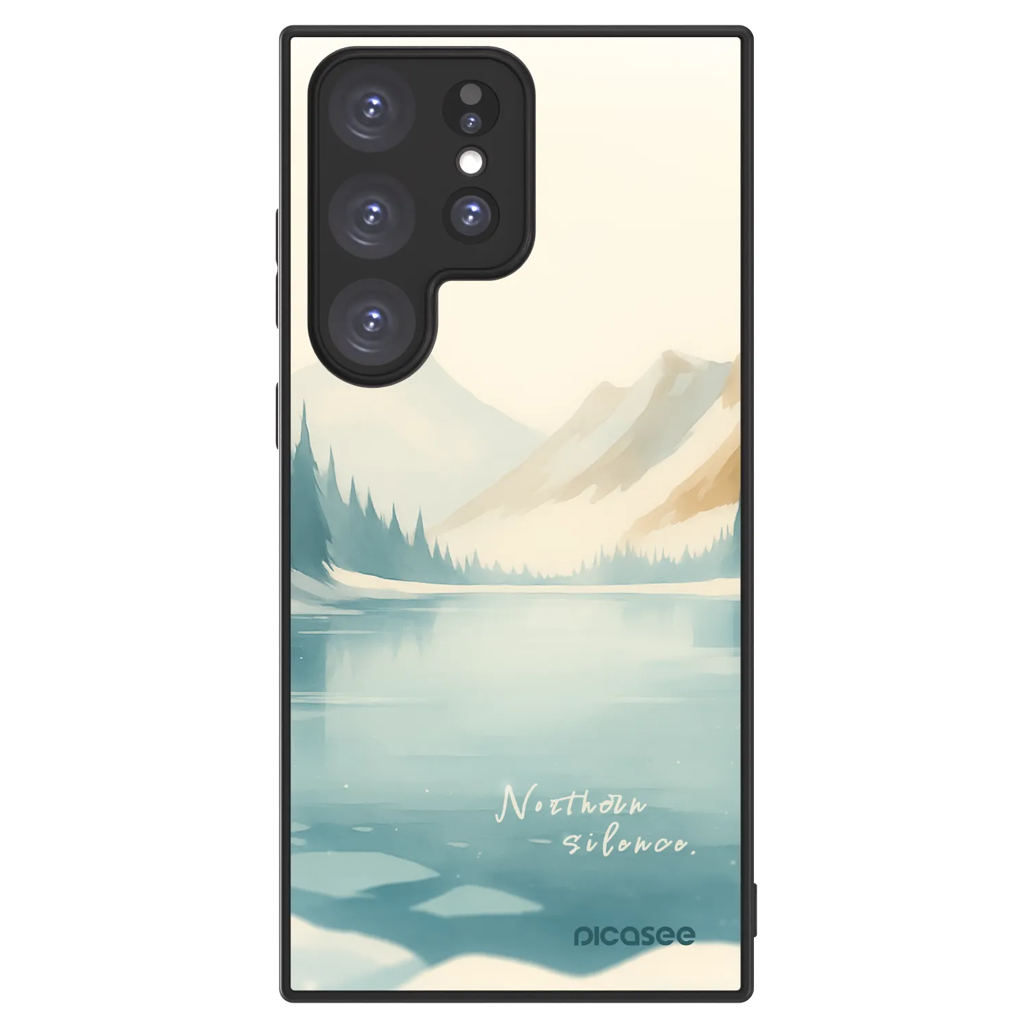 Picasee ULTIMATE CASE pro Samsung Galaxy S23 Ultra 5G - NOTHERN SILENCE