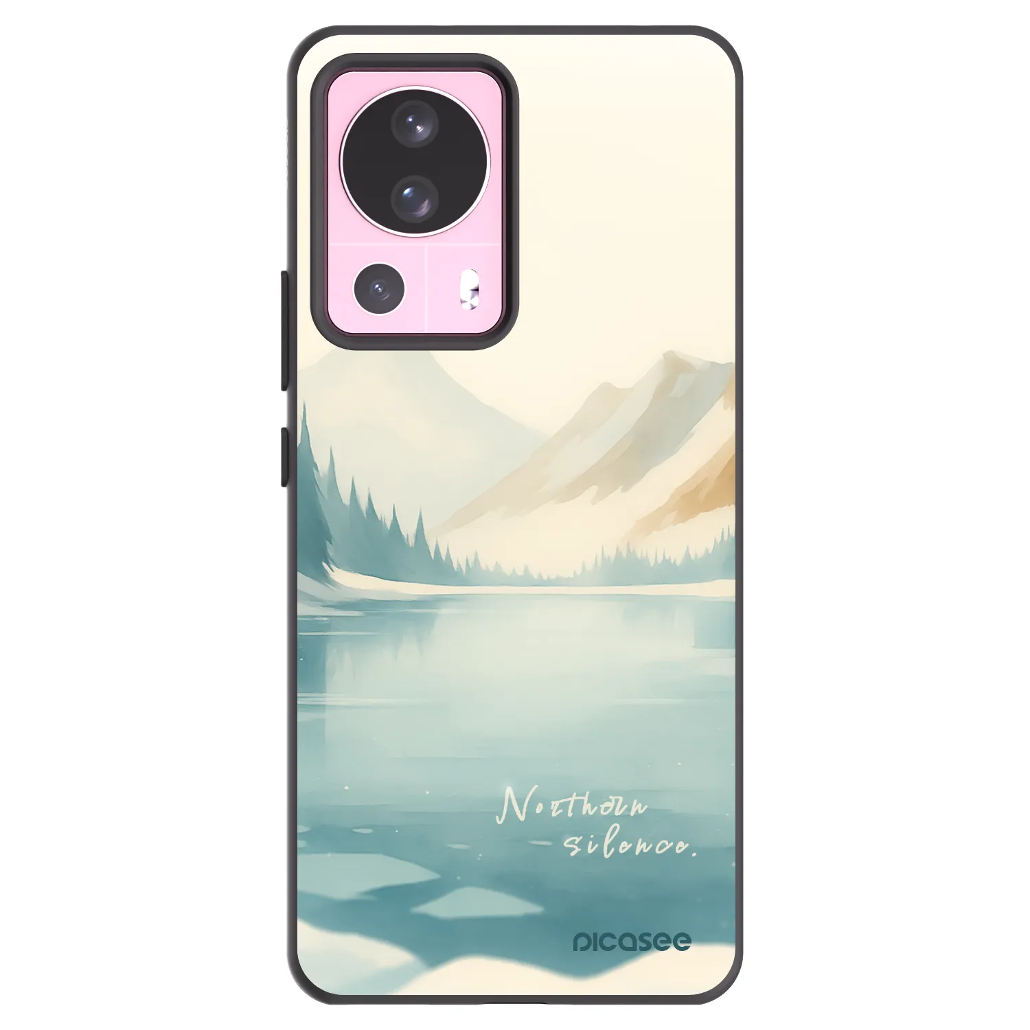Picasee silikónový čierny obal pre Xiaomi 13 Lite - NOTHERN SILENCE