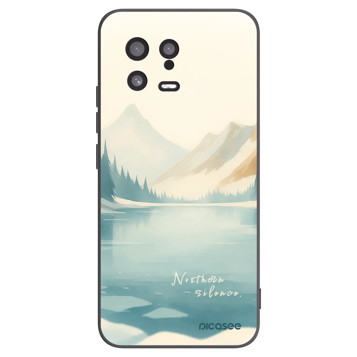 Silikónový čierny obal pre Xiaomi 13 - NOTHERN SILENCE