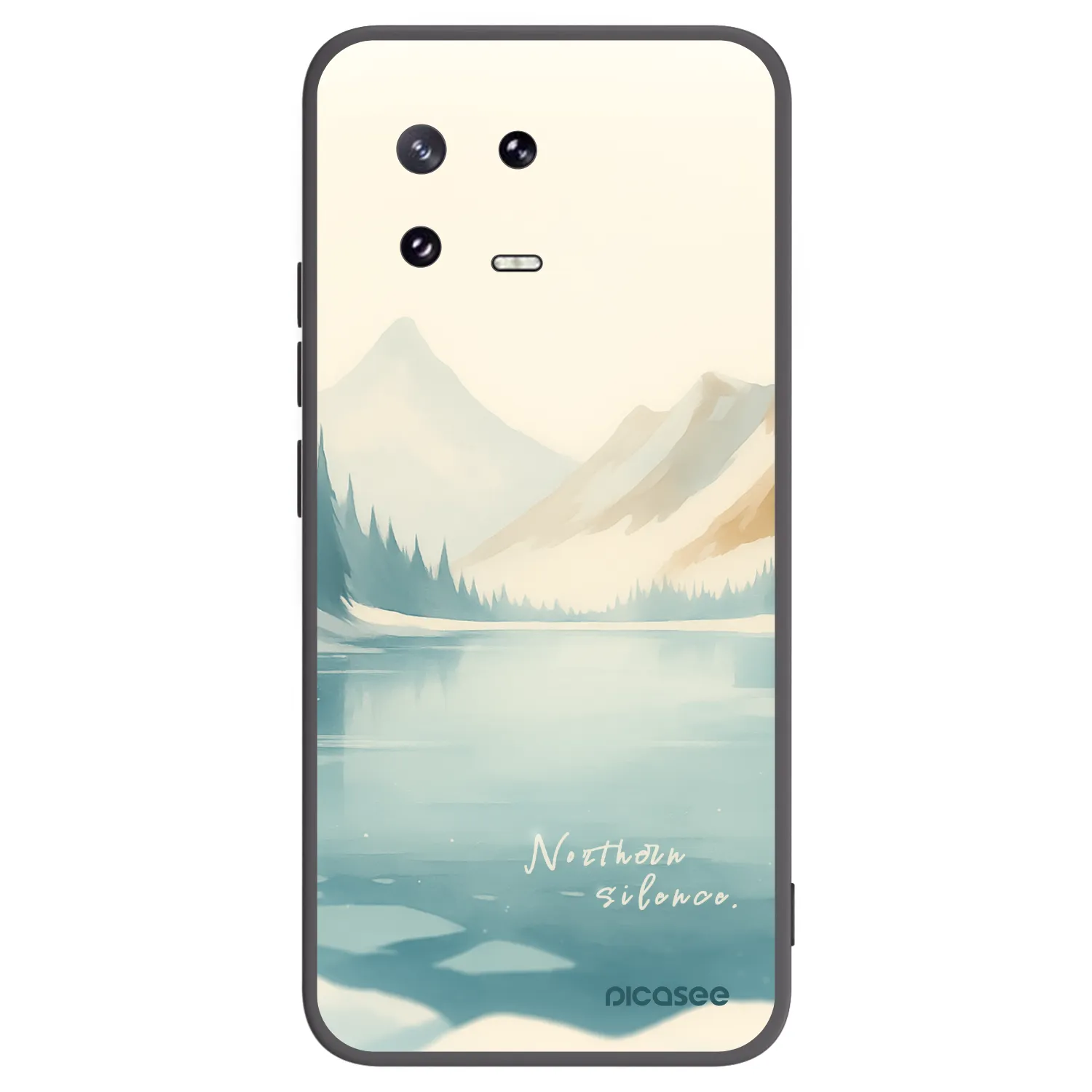 Picasee silikónový čierny obal pre Xiaomi 13 Pro - NOTHERN SILENCE