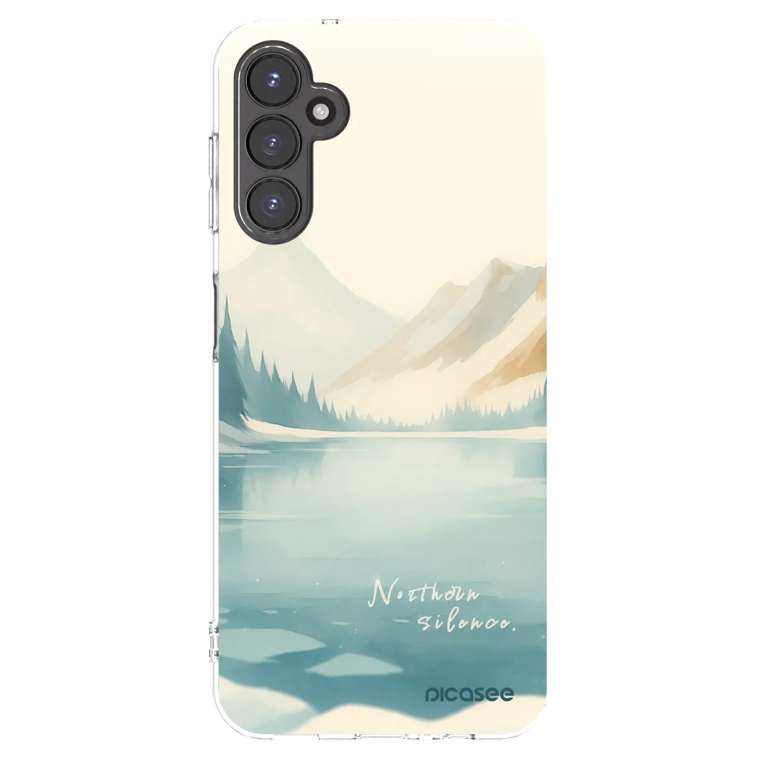 Picasee silikónový prehľadný obal pre Samsung Galaxy A14 5G A146P - NOTHERN SILENCE